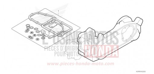 GASKET KIT B SH125ADR de 2024